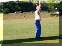 Tony Directing Aircraft