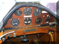 Instrument Panel in Fly Baby